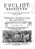 Euclide Restituto, Rome, 1680