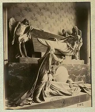 Mausolée d'Henri d'Harcourt, cathédrale Notre-Dame de Paris, chapelle Saint Guillaume.