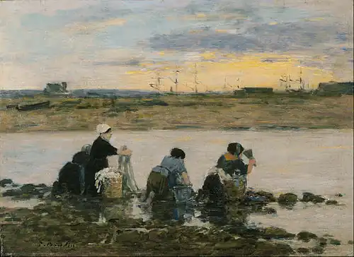 Lavandières au bord d'une rivière, 1880-1885Musée d'Israël, Jérusalem