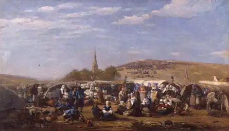 Le Pardon de Sainte-Anne-la-Palud,1858Le Havre, musée d'Art moderne André-Malraux.