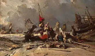 Après l'orage (1869)Saint-Pétersbourg, musée de l'Ermitage.