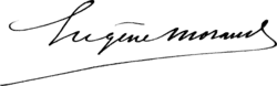 signature d'Eugène Morand