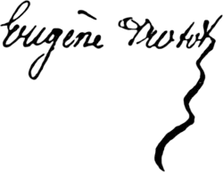 signature d'Eugène Protot