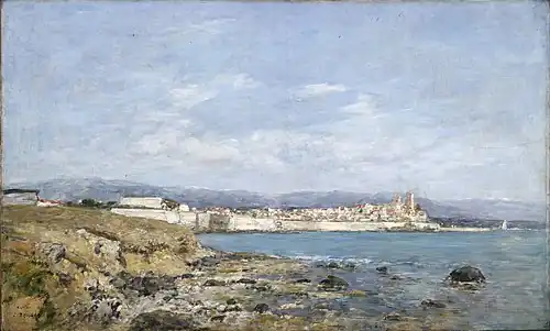 Vue d'Antibes, 1894,Detroit Institute of Arts.