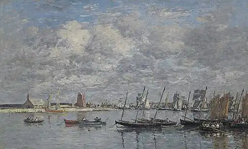 Camaret, le port, (1873)Collection privée, Vente 2018