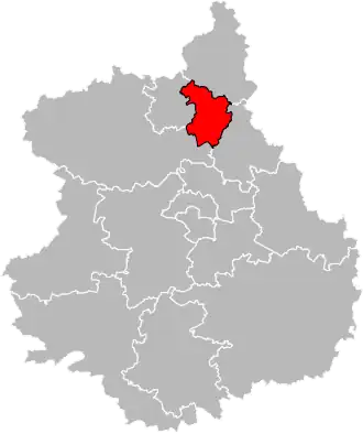 Eure-et-Loir - Canton Dreux-2 2015.svg