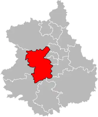 Eure-et-Loir - Canton Illiers-Combray 2015.svg