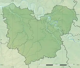 Voir sur la carte topographique de l'Eure