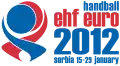 Logo de l'Euro 2012 en Serbie.