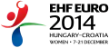 Logo de l'édition 2014 disputée en Croatie et en Hongrie.
