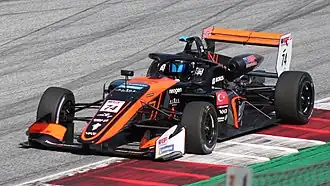 Cem Bölükbaşı en Euroformula Open en 2021 à Spielberg.