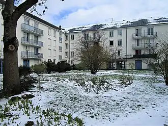 Immeubles du boulevard Maeterlinck.