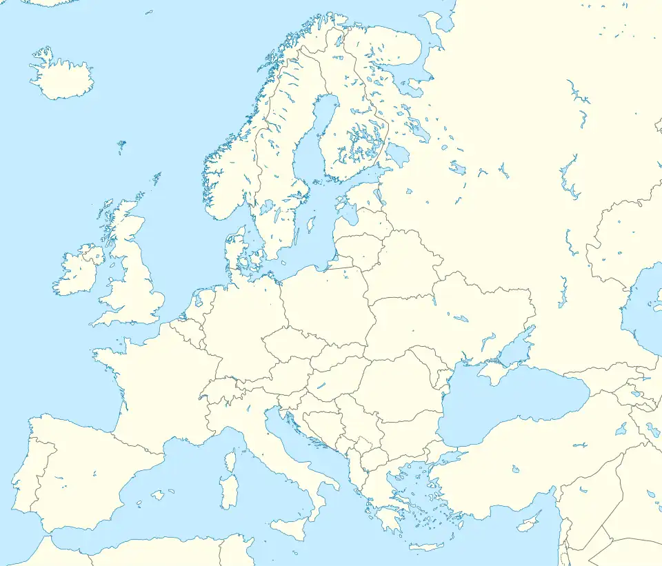 Europe blank laea location map