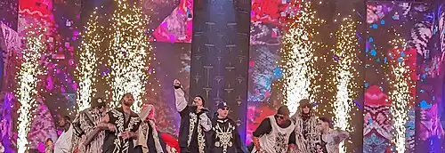 Kalush Orchestra ouvrant la 67e édition de l'eurovision