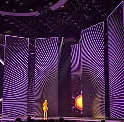 Description de l'image Eurovision 2023 - Jury Semi-final 2 - Lithuania - Monika Linkytė (01).jpg.