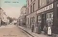 La Grande-Rue à Eurville vers 1920.