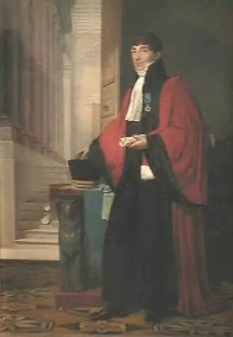 Eustache-Marie Courtin (1769-1839), Procureur Impérial à Paris, vers 1810.