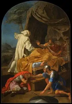 Saint Bruno apparaissant au comte Roger.