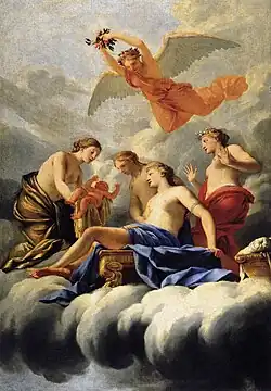 La Naissance de l'Amour (1645-1647), Paris, musée du Louvre.