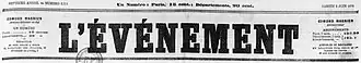 Image illustrative de l’article L'Événement (1872)