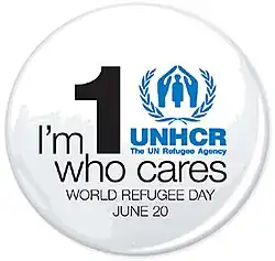 Affiche de la Journée mondiale des réfugiés