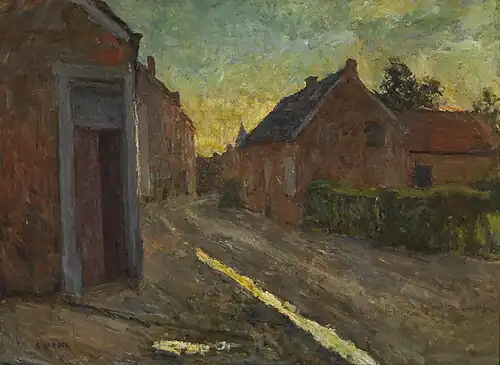 Soir doré, 1895Musée d'Anvers