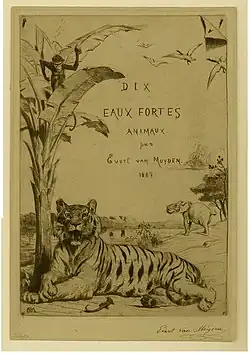 Dix eaux fortes. Animaux (album, 1887).