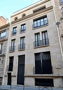 No&nbsp;93, ancien siège de la Gestapo française.