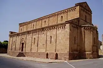 Cathédrale  Santa Maria di Monserrato, Tratalias.