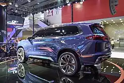 Exeed VX Concept vue arrière