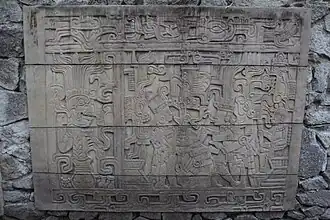 Relief du jeu de balle sud El Tajín