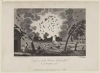 Image illustrative de l’article Explosion de la poudrerie de Grenelle