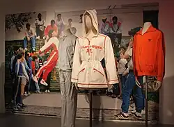 Survêtements. Exposition «&nbsp;Mode et sport&nbsp;», musée des Arts décoratifs, Paris.