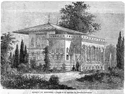 Kiosque du Bosphore, autre réalisation de Parvillée pour l'exposition universelle.