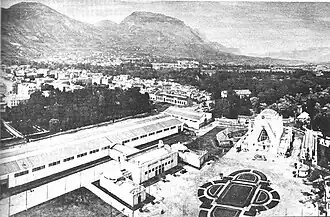 Vue depuis la tour d'orientation