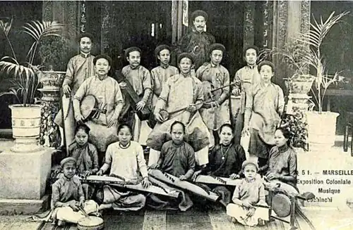Musiciens de Cochinchine