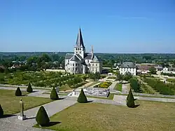 Vue depuis les jardins.