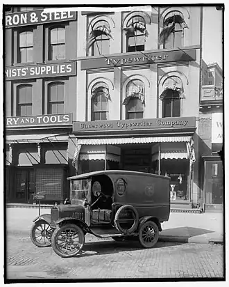 illustration de Underwood (machine à écrire)