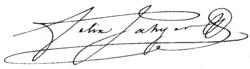 signature de Félix Jahyer