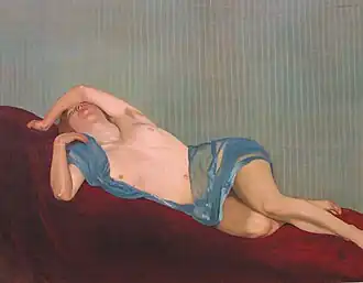 Nu à l'écharpe verte (1914), Musée des Beaux-Arts de La Chaux-de-Fonds.