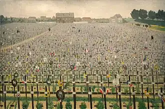 Cimetière militaire vu par Félix Vallotton
