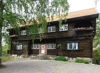 Maison de l'association Kulturella folkdansgilet à Solsäter.