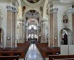 Intérieur de la basilique Saint-Magne de Füssen