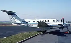 BEECH 200 de la compagnie DIWAN (Air Provence) en 1993