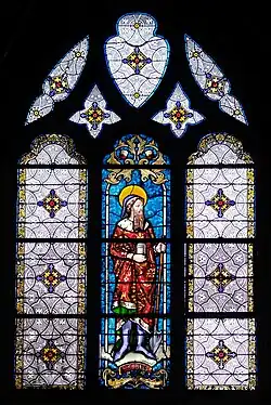 Vitrail représentant Tobie d'Étienne Thevenot.