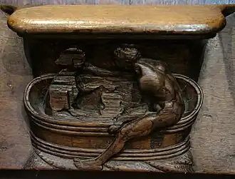 Couple prenant un bain.