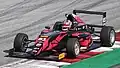 Maya Weug, en Formule 4 italienne en 2021 à Spielberg.
