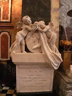 Monument du cœur de Marie Leszczyńska à Nancy (1770).