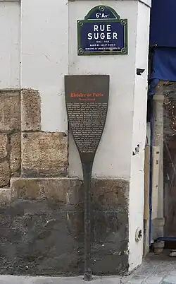 Panneau Histoire de Paris Charles Gounod, au no&nbsp;2.