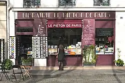 No&nbsp;58, librairie Le piéton de Paris.
